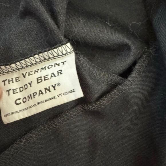 Vermont Teddy Bear Company Jointed Gray 16" with Blue Signature Eyes Gray Suit - Picture 15 of 16